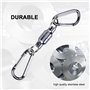 Pêche Magnétique Boucle Fly Pêche Magnétique Clip Net Release Clip Suspendu Titulaire Lanière Clip pour La Pêche Accessoire Outi