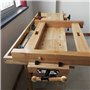 étau d'établi étau Menuisier 10.5" Étau Rotatif à 360 ° pour établi de Travail Étau à Bois Étau Ajustable d'Établi de Table Étau