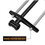 étau d'établi étau Menuisier 10.5" Étau Rotatif à 360 ° pour établi de Travail Étau à Bois Étau Ajustable d'Établi de Table Étau