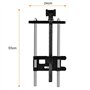 étau d'établi étau Menuisier 10.5" Étau Rotatif à 360 ° pour établi de Travail Étau à Bois Étau Ajustable d'Établi de Table Étau
