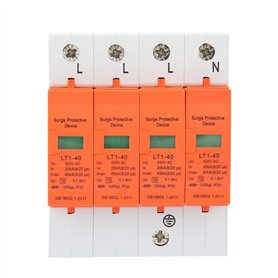 Remplacement de Dispositif de parafoudre triphasé à Quatre Fils de Basse Tension 420v 40 KA du Protecteur de surtension Domestiq