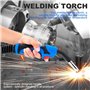 Torche de soudage blindée à gaz, torche MIG MB15AK Euro Standard raccord connecteur 4 m Premium Résistance à la chaleur Torche d