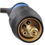 Torche de soudage blindée à gaz, torche MIG MB15AK Euro Standard raccord connecteur 4 m Premium Résistance à la chaleur Torche d