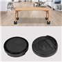 Rehausseurs de Meuble, 8 pcs Rehausseurs de Lit Antidérapant Augmenter Hauteur Protection Pieds de Meuble Riser de Meubles en Pl