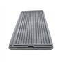 Grille de rideau de toit ouvrant pour Mercedes Classe C W202, W203 - GRIS 2 pièces