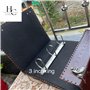 Handborncraft Classeur à Anneaux en Cuir pour Homme - Grand Organiseur de Dossier à 3 Anneaux de 7,6 cm avec Motif Arbre de Vie