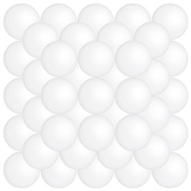 THE TWIDDLERS 50 Balles de Ping-Pong Blanches pour Beer Pong