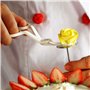 Gâteau Fleur Nails Clou A Fleur Patisserie Clous à Fleurs En Acier Inoxydable Ciseaux En Fondant Gâteau Décor Bâton De Crème Gla