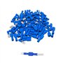 Connecteur à Sertir Électrique Set Connecteur à Sertir en PVC Isolé Cosse Electrique Plate 6.3 mm Cosses Electriques Plates Mâle