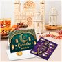 Lot de 24 cartes de vœux Ramadan Mubarak avec enveloppes, cartes de vœux Ramadan Mubarak, cartes pliantes avec enveloppes et aut