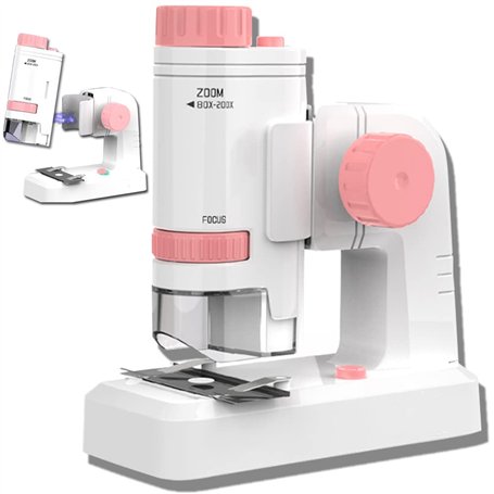 AiNinXun Microscope portable de poche pour enfants