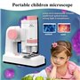 microscope monoculaire 200x avec lum