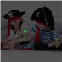 Leesgel Tatouage Enfant Pirate, 38Pcs Brillent dans Le Noir Faux Tatouage pour Pinata Anniversaire Jouet Enfant Cadeau Garcon De