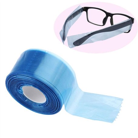 Sharplace 200pcs Housses Branches de Lunettes Tube Lunettes Protections Colorant Cheveux Outil de Bricolage Outils Salon
