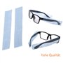 Sharplace 200pcs Housses Branches de Lunettes Tube Lunettes Protections Colorant Cheveux Outil de Bricolage Outils Salon
