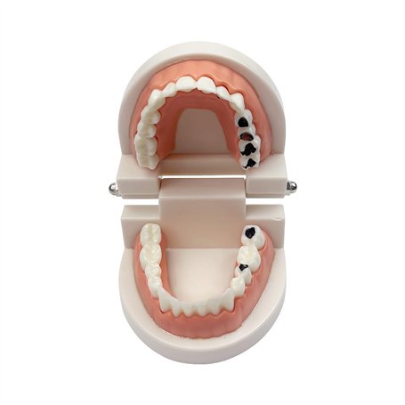 Youya - Modèle de dents de caries dentaires standard - Outil d'étude pour les maladies des adultes - Modèle standard - Pour appr