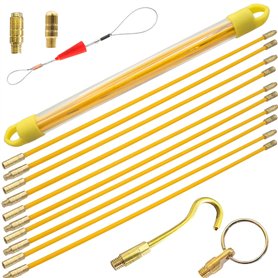 Akuoly Tire fil électriques 33cm x 10 pièces Jeu de baguettes fibre de verre
