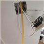 Akuoly Tire fil électriques 33cm x 10 pièces Jeu de baguettes fibre de verre, Kit rétractable d’installation pour Cable en Boîti