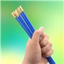 Akuoly Aiguille Tire fil électriques 5.0M Jeu de baguettes fibre de verre, Kit rétractable d’installation pour Cable en Boîtier 