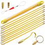 Akuoly Tire fil électriques 5.0M Jeu de baguettes fibre de verre