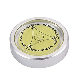 DollaTek Alloy LP Disque Stabilisateur Platine Vinyle Niveau à bulle équilibré pour accessoires de vibration Phonograp Disque Vi