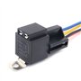 DollaTek 6Pcs 24V 30A Fusible de commutateur de relais de fusible, fusible de lame ATO/ATC, relais électrique automobile SPST à 
