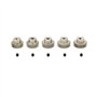 DollaTek 5PCS 64DP 31T 32T 33T 34T 35T Ensemble de pignons pour Moteur à pignon pour Moteur brushless 1/10 Rc Car Brushed
