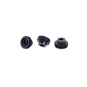 DollaTek 3PCS M0.6 17T-28T Engrenage de Moteur à pignon métallique pour Arbre de 5 mm 1/8 RC Pièces de Rechange de Moteur de Voi