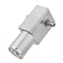 DollaTek JGY-370 DC 12V 150RPM Motoréducteur à vis sans fin à double arbre Motoréducteur réducteur autobloquant