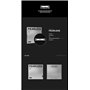 Le Sseafim Fearless 1st Mini album monochrome avec bouquet + Trakcing scellé