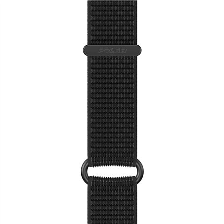 Polar Bracelet Hook & Loop – Noir – Taille S/M – 22 mm