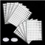 Vinabo 1080 Pcs Scratch Autocollant Double Face