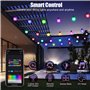 7.5M RGB LED Guinguette Exterieur Dimmable Avec 20 G40 Ampoules