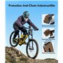 EOIWUY Support Telephone Velo, Installation Rapide Support Telephone Moto Bras Serrage Acier Amélioré Inoxydable & Verrouillage 