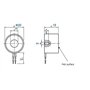 HALJIA Mini ventouse électromagnétique pour levage CC 12V 2,5 kg Support solénoïde