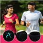 SUYIPCUS Lot de 3 bandeaux de transpiration pour hommes et femmes, 1 bandeau de sport et 2 bracelets en tissu éponge, bande de p