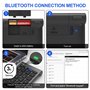 Pavé Numérique Bluetooth - Clavier Numérique Externe sans Fil Portable à 22 Touches, Pavé Numérique sans Fil Bluetooth avec racc