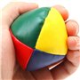 Dzxin Balles de Jonglage, 6 Pack Balle Jonglage PU Balles Doux Balle en Mousse pour Enfants et Débutants