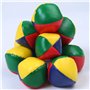 Dzxin Balles de Jonglage, 6 Pack Balle Jonglage PU Balles Doux Balle en Mousse pour Enfants et Débutants