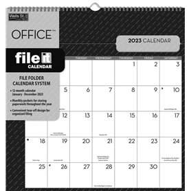 WSBL Office 2023 File-It™ Calendrier (23997006033)
