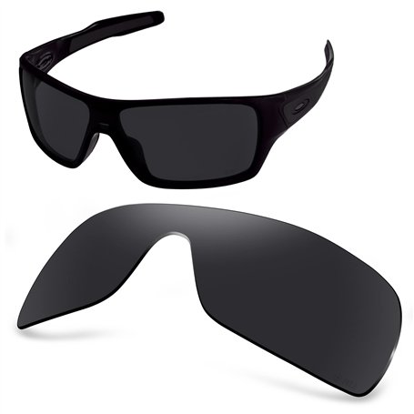 AOZAN ANSI Z87.1 Verres de rechange compatibles avec les lunettes de soleil Oakley Turbine Rotor OO9307 - -