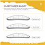 AOZAN ANSI Z87.1 Verres de rechange compatibles avec les lunettes de soleil Oakley Turbine Rotor OO9307 - -