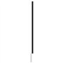 Toshilian Façade de Porte Lave-Vaisselle, Habillage de Porte Lave Vaisselle Panneau de Lave-Vaisselle Noir 59,5x3x67 cm Agglomér