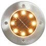 Spot Solaire Extérieur Lumière Eclairage Solaire Jardin Lampe solaire au sol 8 pcs Lumières LE