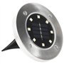 Lot de 8 Lampe Solaire Extérieur, Spot Solaire Extérieur Lumière Eclairage Solaire Jardin Lampe solaire au sol 8 pcs Lumières LE