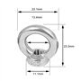 Écrou à Oeil de Levage M5 12Pcs Écrou à Anneau Femelle Acier Inoxydable Écrou Fileté Femelle en Forme Danneau de Quincaillerie p