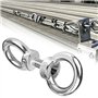 Écrou à Oeil de Levage M5 12Pcs Écrou à Anneau Femelle Acier Inoxydable Écrou Fileté Femelle en Forme Danneau de Quincaillerie p