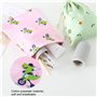 Heiqlay Sac Cadeau Toile, Pochon Tissu, Sac Toile de Respirantes Réutilisable avec cordon de serrage Pour le stockage, petits ca