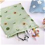 Heiqlay Sac Cadeau Toile, Pochon Tissu, Sac Toile de Respirantes Réutilisable avec cordon de serrage Pour le stockage, petits ca