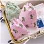 Heiqlay Sac Cadeau Toile, Pochon Tissu, Sac Toile de Respirantes Réutilisable avec cordon de serrage Pour le stockage, petits ca